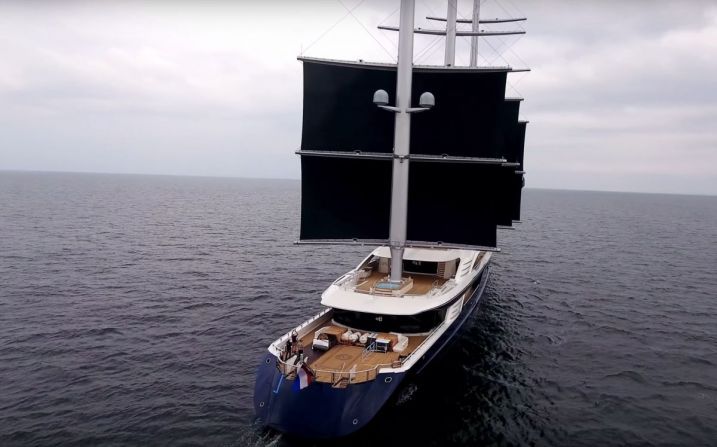Black Pearl - самая большая яхта Голландии